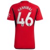 Virallinen Fanipaita Manchester United Hannibal 46 Kotipelipaita 2023-24 - Miesten